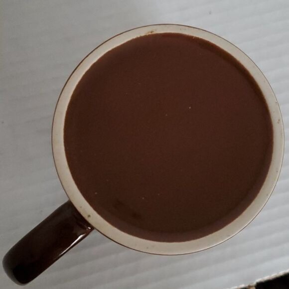 2 Coffee Makes Me Poop Mugs Cups Brown CONTAINERS - Picture 14 of 16